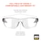 Ergodyne VALI, Safety Glasses, Anti-Fog, Clear Lens, Matte Black Frame, Frameless VALI-AF - alternate 6